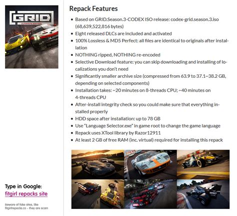 grid 2019 torrent|GRID: Ultimate Edition – v1.0.118.9362 + 8 DLCs – FitGirl Repacks.